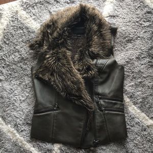 Furry vest